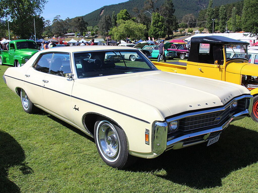Chevrolet Impala (16339, 16439) 4 поколение, 4-й рестайлинг, седан (10.1968 - 09.1969)